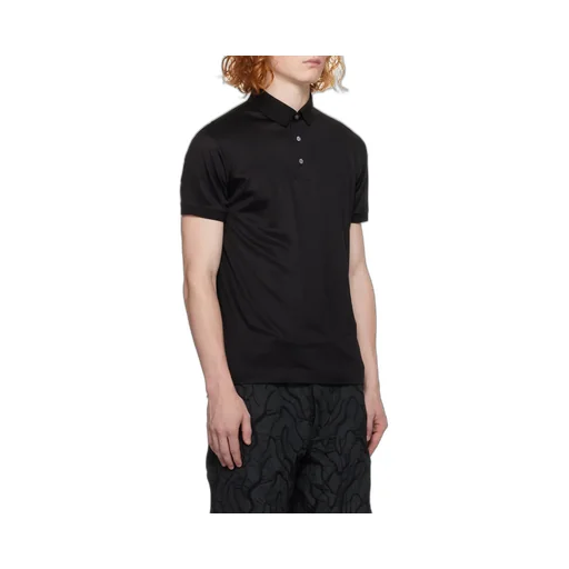 Emporio Armani Logo Printed Short-Sleeved Polo Shirt