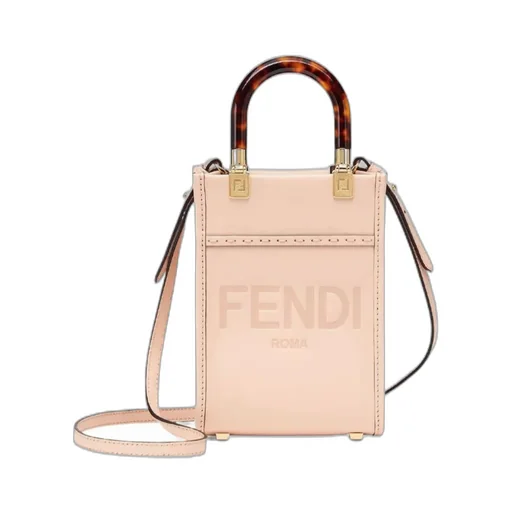 Pale Pink Leather Mini Bag