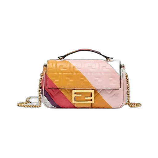 Fendi Midi Baguette Chain Medium Shoulder Bag