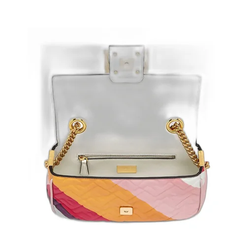Fendi Midi Baguette Chain Medium Shoulder Bag