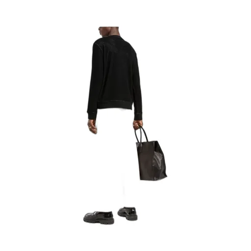 Logo-Print Fleece Sweatshirt