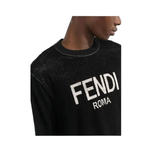 Logo-Print Fleece Sweatshirt