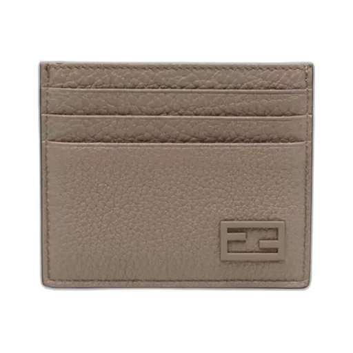 Two-Tone Leather Card Holder