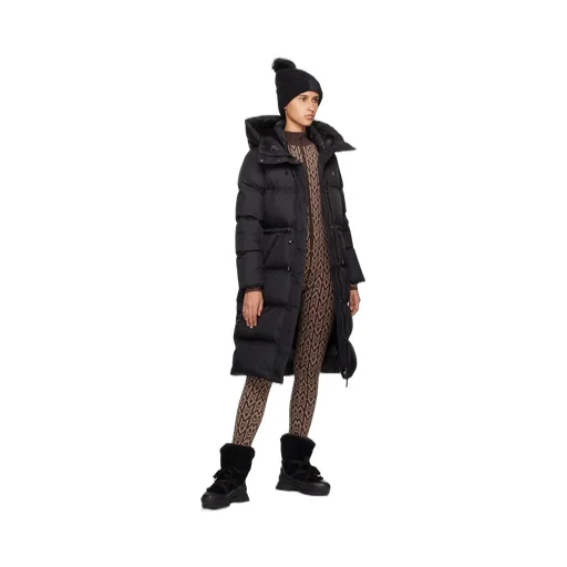 Padded Down Hooded Jacket