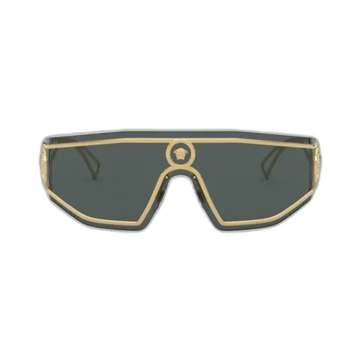 Versace Eyewear Medusa Embellished Sunglasses