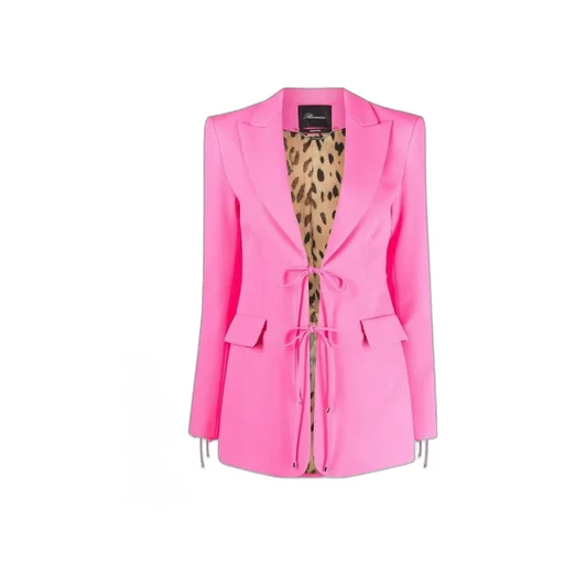 Blumarine Tie Detailed Jackets