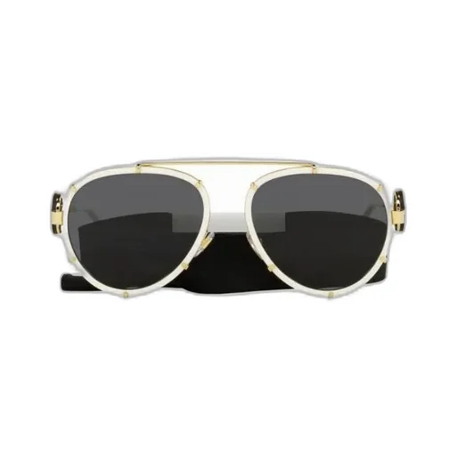 Versace Eyewear Aviator Frame Sunglasses