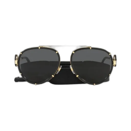 Versace Eyewear Aviator Frame Sunglasses
