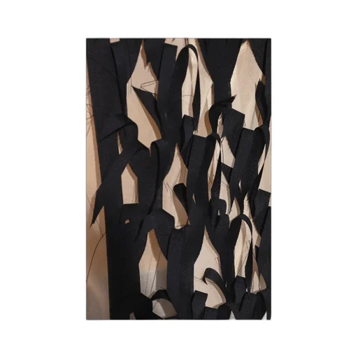Maison Margiela Cut-Out Sleeveless Crewneck Blouse