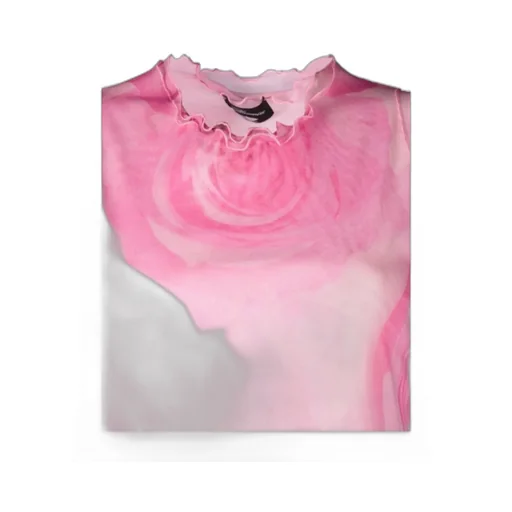 Rose-Print Tank Top