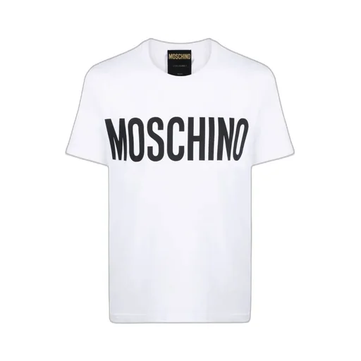 Moschino Logo Printed Crewneck T-Shirt