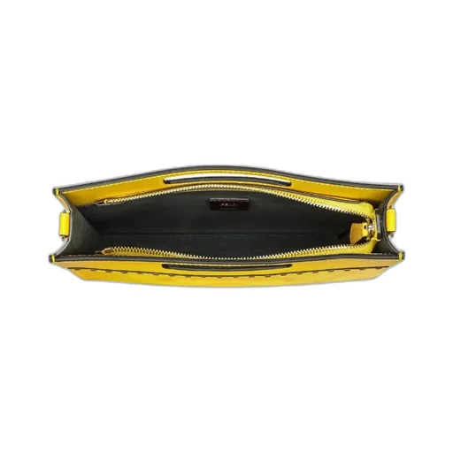 Fendi Logo Debossed Mini Shopper Bag
