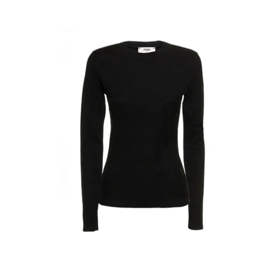 Logo-Embellished Knitted Top