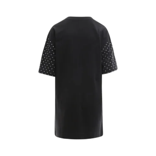 Teddy Bear Crystal-Embellished T-Shirt Dress