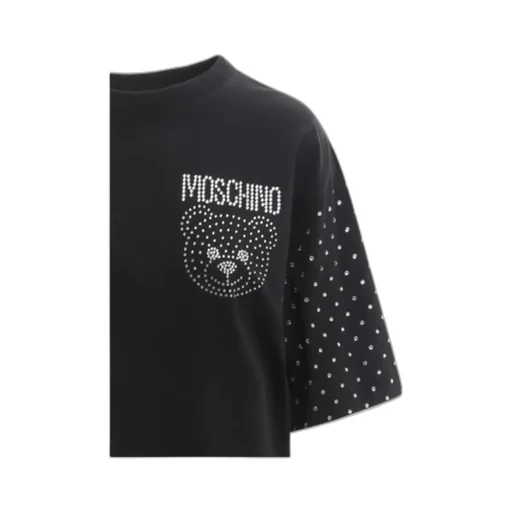 Teddy Bear Crystal-Embellished T-Shirt Dress