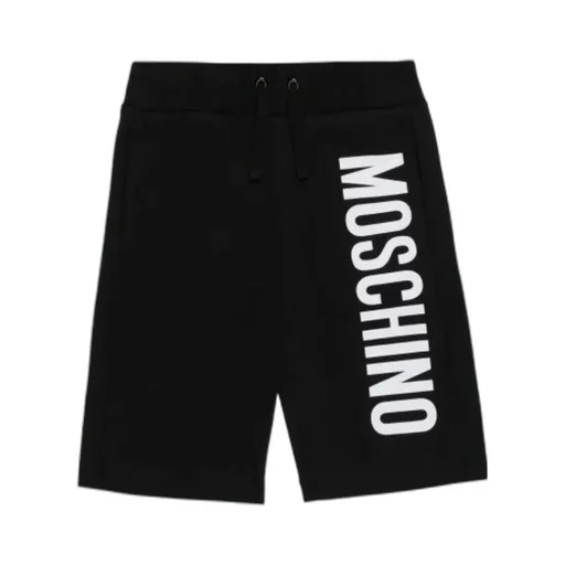 Black Logo Detail Shorts