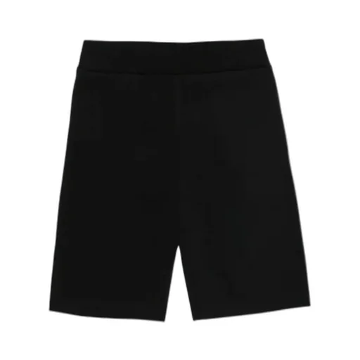 Black Logo Detail Shorts