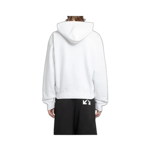 Arrows Motif Organic-Cotton Hoodie