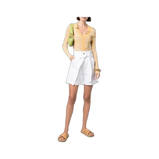 Paperbag-Waist Shorts