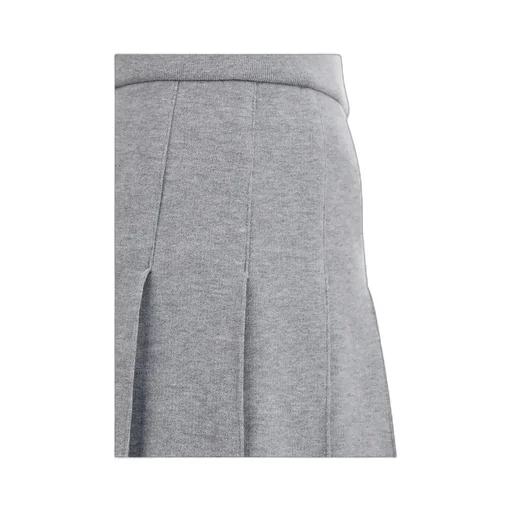 Striped Pleated Miniskirt