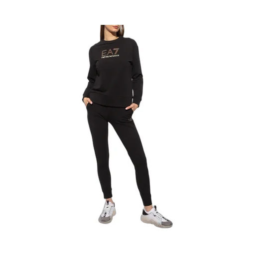 Studded-Logo Sweatshirt Tracksuit