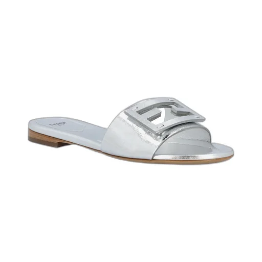 Fendi Baguette Wide Band Slides