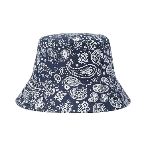 Logo Embroidered Double-Sided Fisherman Hat