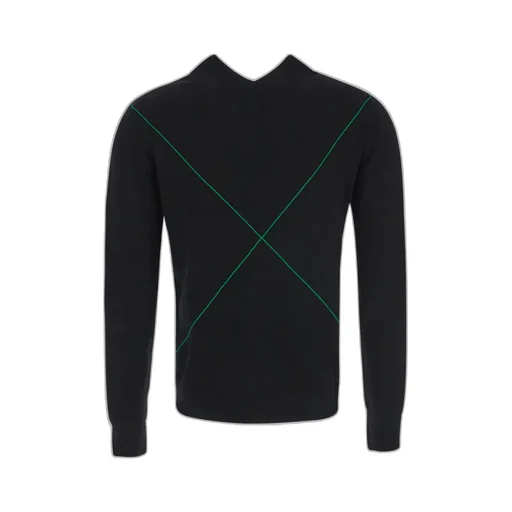 Contrast-Stitch Jumper