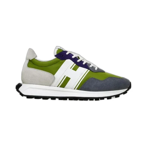Logo Panelled Sneakers