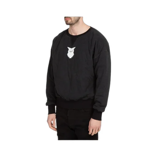 Animal Totem Patch-Detail Sweatshirt