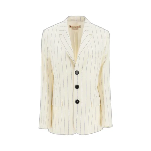 Marni Pinstriped Fresco Blazer