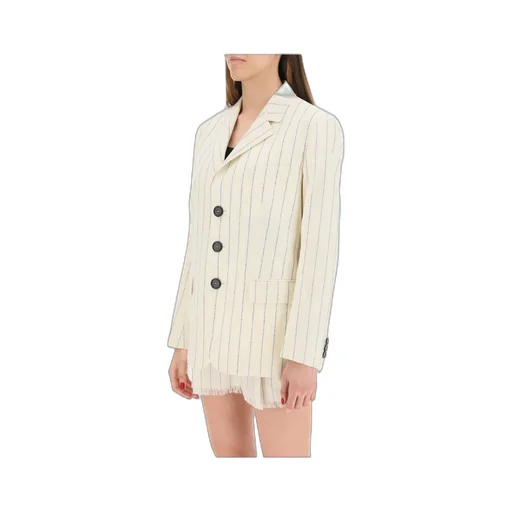 Marni Pinstriped Fresco Blazer