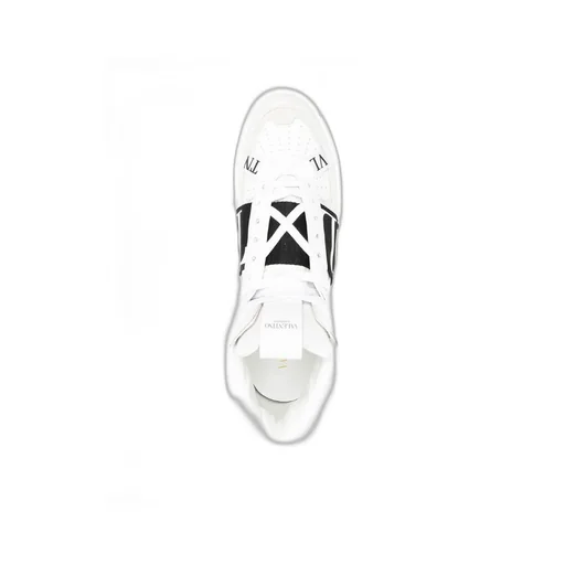 Valentino Vl7N Round Toe Mid-Top Sneakers