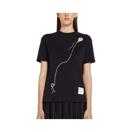 Mrs Thom Kite-Embroidered T-Shirt