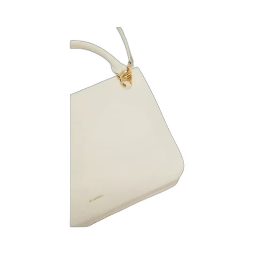 Jil Sander Logo Printed Zipped Crossbody Bag
