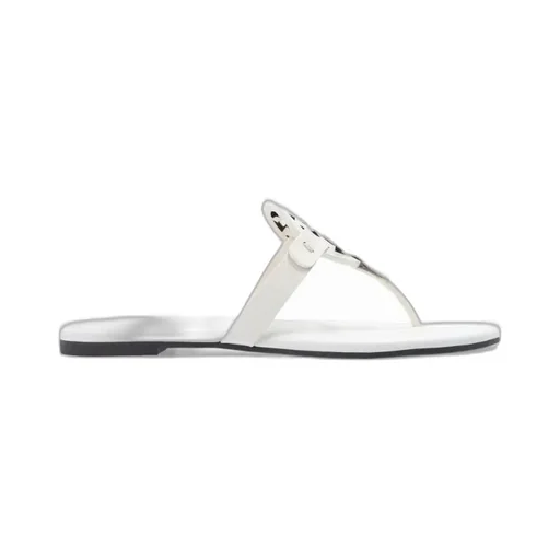 Tory Burch Miller Logo Plaque Sandals