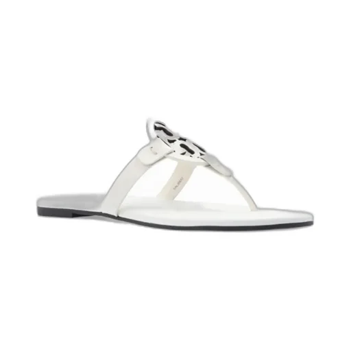 Tory Burch Miller Logo Plaque Sandals