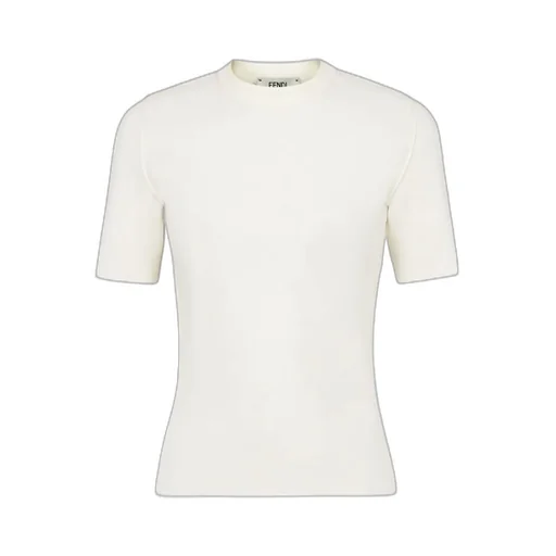 White Viscose Jumper