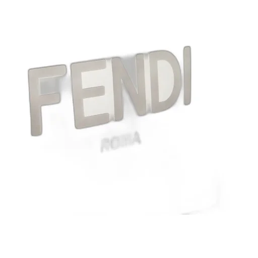 Fendi Roma Lettering Shopper Tote Bag