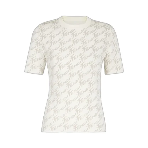 White Viscose Jumper