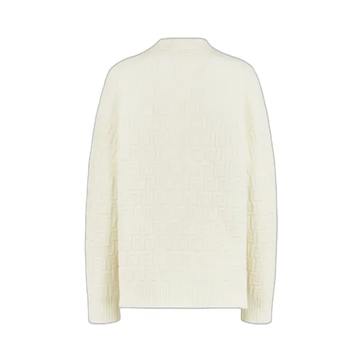 White Viscose Jumper