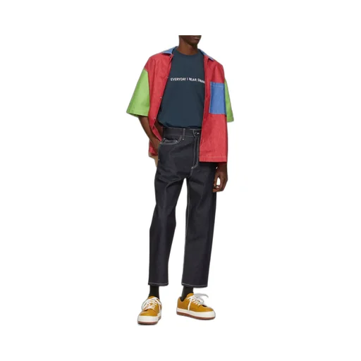 Sunnei Contrast Stitching Jeans