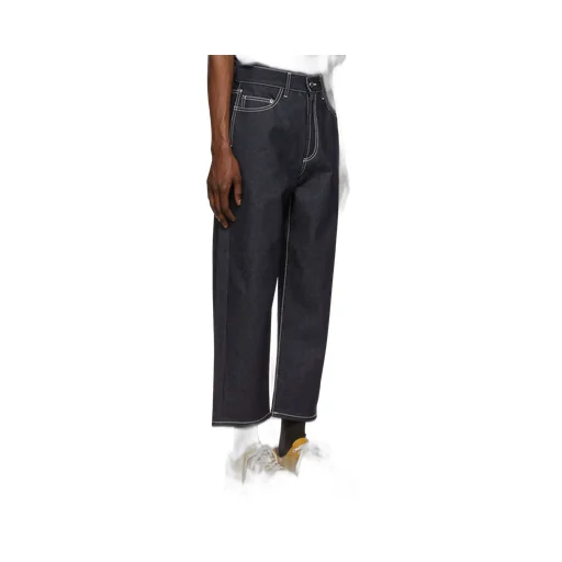 Sunnei Contrast Stitching Jeans