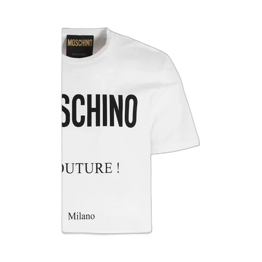 Moschino Logo Printed Crewneck T-Shirt