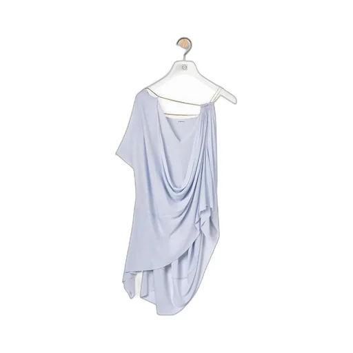 Chain Draped Top In Viscose