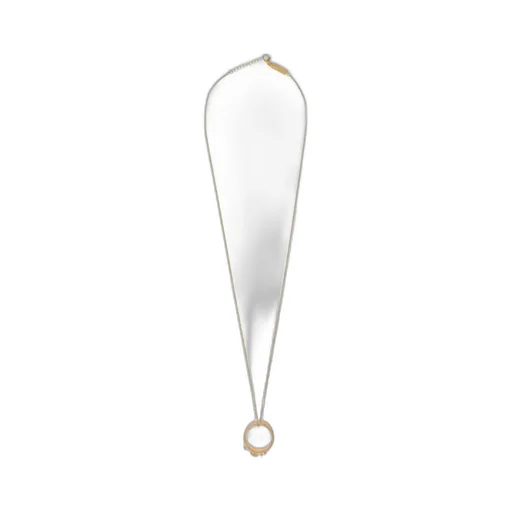 Maison Margiela 11 Ring Rolo Chained Pendant Necklace