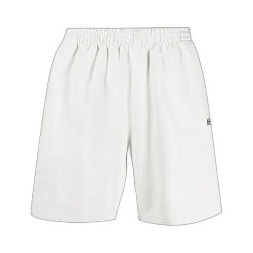 Political Campaign Sweat Shorts In White