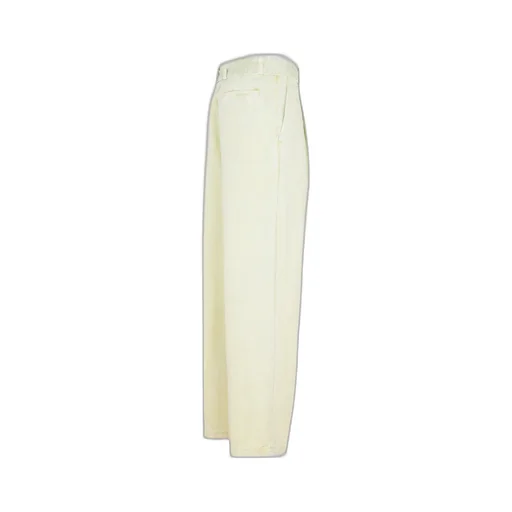 Pleat-Detail Straight-Leg Trousers