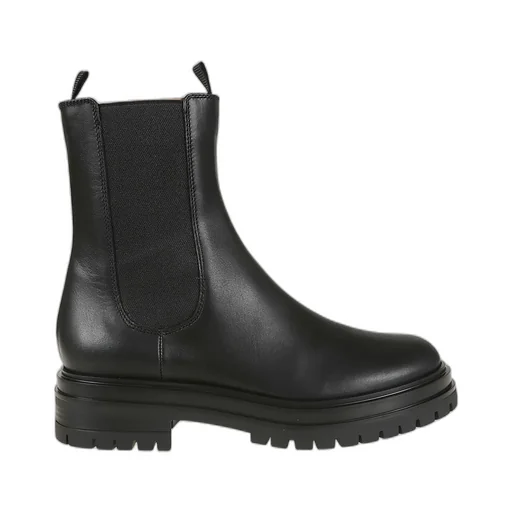 Round-Head Short Boots
