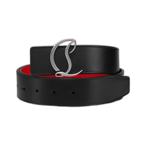 Christian Louboutin Cl Logo Buckle Belt